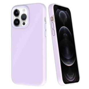 For iPhone 12 Pro Max Big Hole Dopamine PC Phone Case(Purple)
