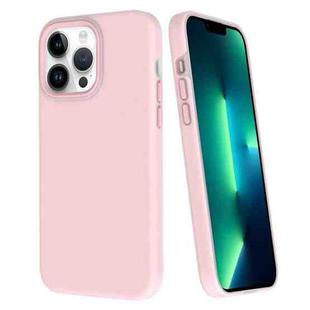 For iPhone 13 Pro Max Big Hole Dopamine PC Phone Case(Pink)