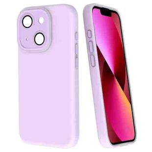 For iPhone 13 Fine Hole Dopamine PC Phone Case(Purple)