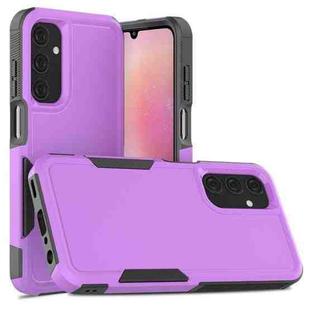 For Samsung Galaxy A25 5G 2 in 1 PC + TPU Phone Case(Purple)