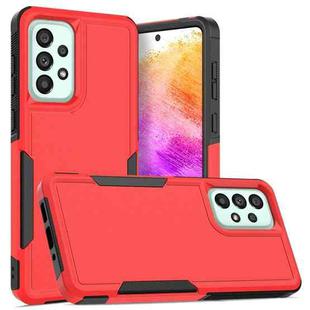 For Samsung Galaxy A73 5G 2 in 1 PC + TPU Phone Case(Red)