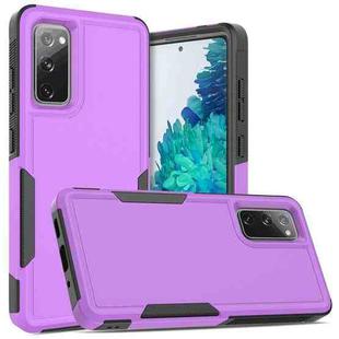 For Samsung Galaxy S20 FE 2 in 1 PC + TPU Phone Case(Purple)