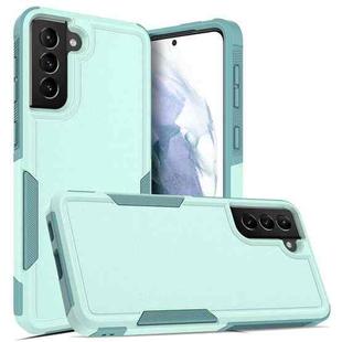 For Samsung Galaxy S21+ 5G 2 in 1 PC + TPU Phone Case(Light Green)