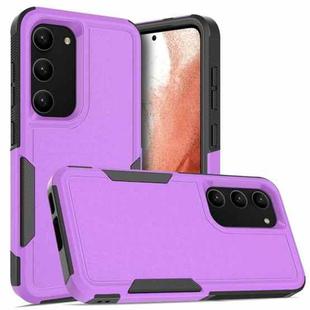 For Samsung Galaxy S23 5G 2 in 1 PC + TPU Phone Case(Purple)