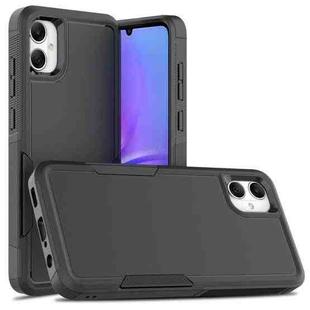 For Samsung Galaxy A05 2 in 1 PC + TPU Phone Case(Black)
