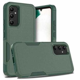 For Samsung Galaxy A34 5G 2 in 1 PC + TPU Phone Case(Dark Green)