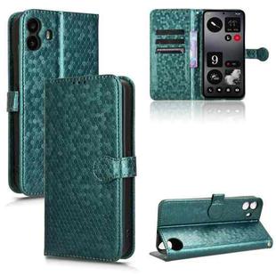 For Nothing CMF Phone 1 Honeycomb Dot Texture Leather Phone Case(Green)