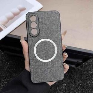 For OnePlus Ace 5 Ultra / Nord 5 CD Magsafe Magnetic Cloth Texture Phone Case(Grey)