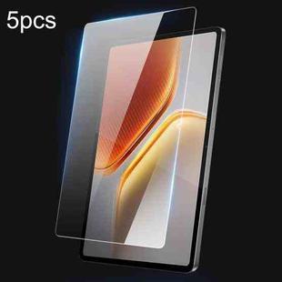 For vivo IQOO Pad5 5pcs DUX DUCIS 0.33mm 9H HD Full Screen Tempered Glass Film