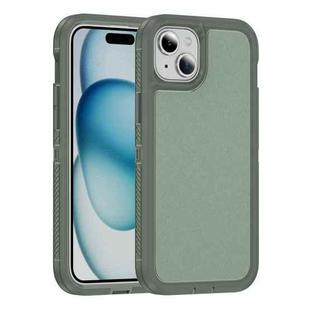 For iPhone 15 Plus Guard Life Waterproof Frosted Phone Case(Green)