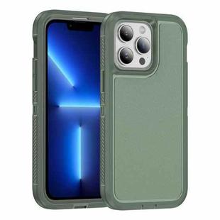 For iPhone 13 Pro Guard Life Waterproof Frosted Phone Case(Green)