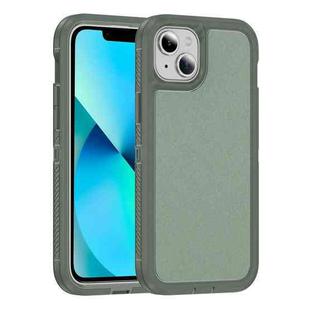 For iPhone 13 Guard Life Waterproof Frosted Phone Case(Green)