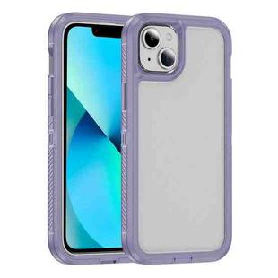 For iPhone 13 Guard Life Waterproof Frosted Phone Case(Light Purple)