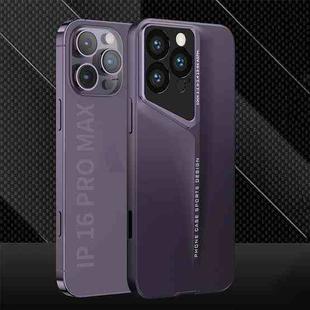 For iPhone 16 Pro Max GKK Blade Ultra-thin Full Coverage Phone Case(Purple)