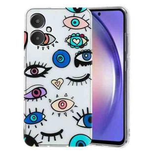 For Xiaomi Redmi 13C 4G Colorful Painting Pattern TPU Phone Case(Eye Monster)