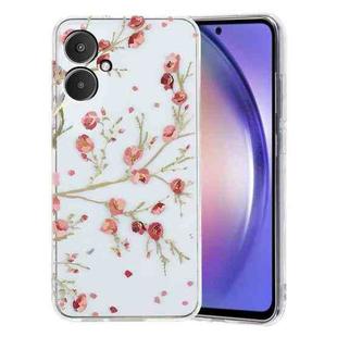 For Xiaomi Redmi 13C 4G Colorful Painting Pattern TPU Phone Case(Red Flowers)