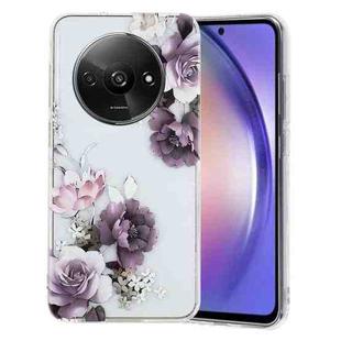 For Xiaomi Redmi A3 Colorful Painting Pattern TPU Phone Case(Peony)