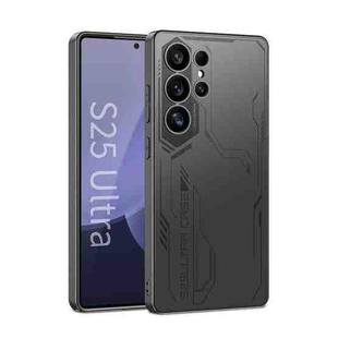 For Samsung Galaxy S25 Ultra 5G GKK AG Craft Skin Feel Exploration Edition Full Coverage Phone Case(Black)