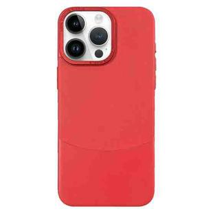 For iPhone 12 Pro Max Napa Texture PC + Leather Phone Case(Red)