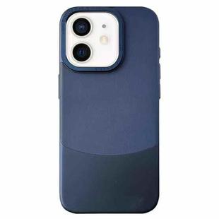 For iPhone 11 Napa Texture PC + Leather Phone Case(Royal Blue)