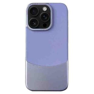 For iPhone 16 Pro Max Napa Texture PC + Leather Phone Case(Light Purple)