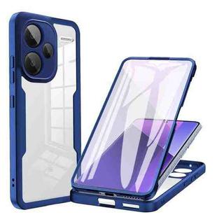 For Xiaomi Redmi Note 13 Pro+ 5G Acrylic + TPU 360 Degrees Full Coverage Phone Case(Blue)