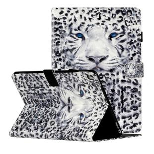 For iPad 10.2 2021 / 2020 / 2019 3D Pattern Horizontal Flip Leather Case with Card Slots & Holder & Sleep / Wake-up Function(Leopard)