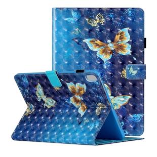 For iPad Pro 11 inch (2018) 3D Pattern Horizontal Flip Leather Case with Card Slots & Holder & Sleep / Wake-up Function(Rankine Butterfly)