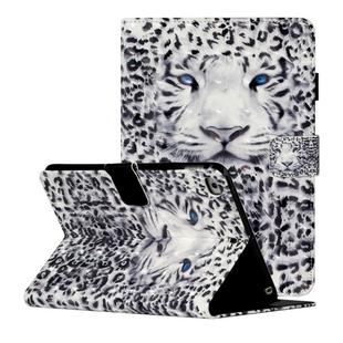 For iPad Mini 5 / 4 / 3 / 2 / 1 3D Pattern Horizontal Flip Leather Case with Card Slots & Holder & Sleep / Wake-up Function(Leopard)