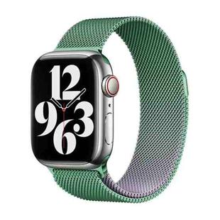 For Apple Watch Series 8 45mm Milan Gradient Loop Magnetic Buckle Watch Band(Light Violet)