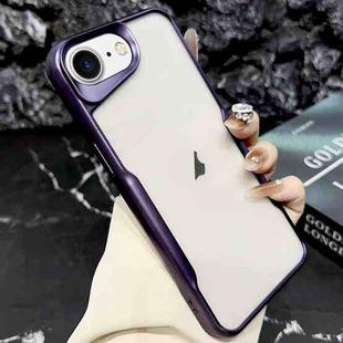 For iPhone 7 / 8 / SE 2022 Blade Electroplating Frosted TPU Phone Case(Purple)