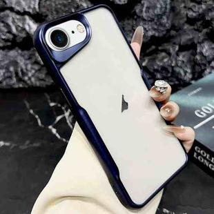 For iPhone 7 / 8 / SE 2022 Blade Electroplating Frosted TPU Phone Case(Blue)