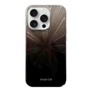 For iPhone 14 Pro Fireworks Pattern Double-layer Acrylic+TPU Shockproof Phone Case(Black)