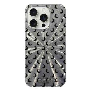 For iPhone 14 Pro Fireworks Moon Pattern Double-layer Acrylic+TPU Shockproof Phone Case(Moon)