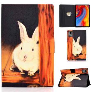 For Lenovo Tab M11 / Xiaoxin Pad 11 2024 Electric Pressed Colored Drawing Smart Leather Tablet Case(Bugs Bunny)