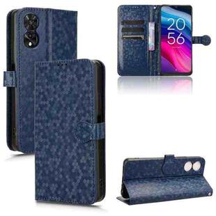 For TCL 50 5G Honeycomb Dot Texture Leather Phone Case(Blue)