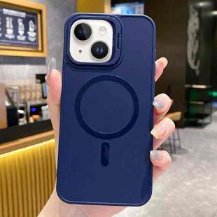 For iPhone 15 Plus Magsafe All-inclusive TPU Phone Case(Dark Blue)