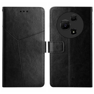 For TCL 60 NxtPaper 4G Y-shaped Pattern Flip Leather Phone Case(Black)