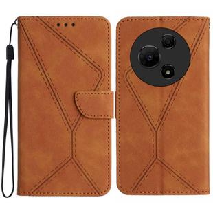 For TCL 60 NxtPaper 4G Stitching Embossed Leather Phone Case(Brown)