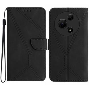For TCL 60 NxtPaper 4G Stitching Embossed Leather Phone Case(Black)