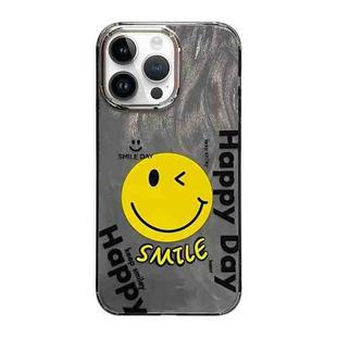 For iPhone 14 Pro Cooling Flash Feather TPU + PC Phone Case(Big Smile)