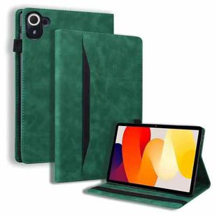 For Xiaomi Redmi Pad 8.8 2025 Splicing Shockproof Leather Tablet Case(Green)