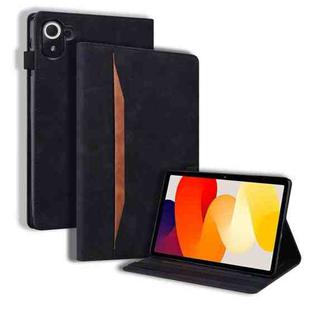For Xiaomi Redmi Pad 8.8 2025 Splicing Shockproof Leather Tablet Case(Black)