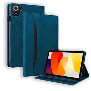 For Xiaomi Redmi Pad 8.8 2025 Splicing Shockproof Leather Tablet Case(Blue)