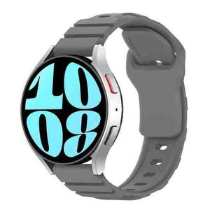 20mm Armor Silicone Watch Band(Space Grey)