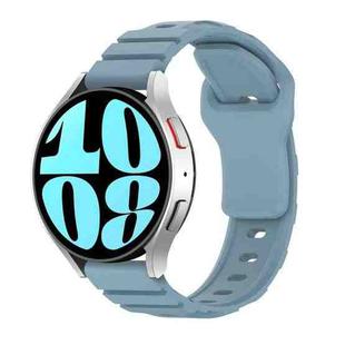 20mm Armor Silicone Watch Band(Rock Blue)