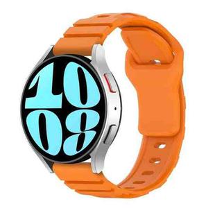 22mm Armor Silicone Watch Band(Orange)