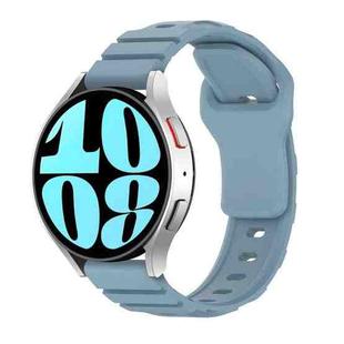 22mm Armor Silicone Watch Band(Rock Blue)