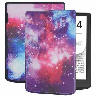 For Pocketbook InkPad 4 / Color2 /3 /PB743 Painted Retro Skin-feel Leather Smart Tablet Case(Milky Way)