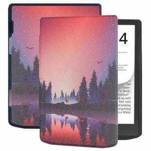 For Pocketbook InkPad 4 / Color2 /3 /PB743 Painted Retro Skin-feel Leather Smart Tablet Case(Night)